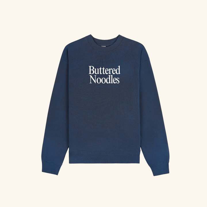 Buttered Noodles Kids Crewneck Sweatshirt