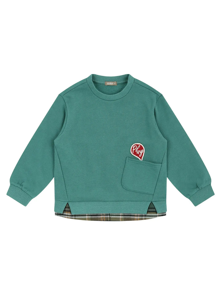 Play Layered Fleece Sweatshirt