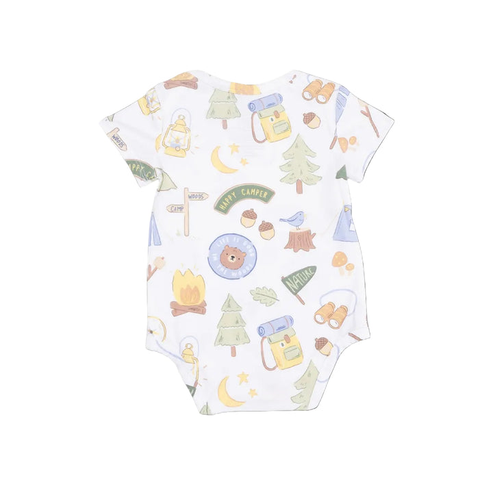 Camping Blue S/S Bodysuit