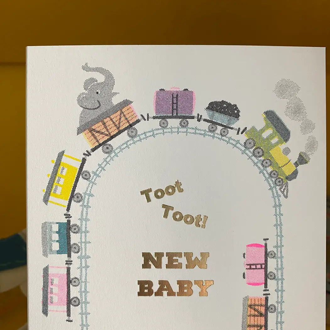 Toot Toot Train Card