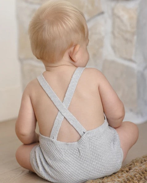 Heathered Sky Caleb Knit Shortall