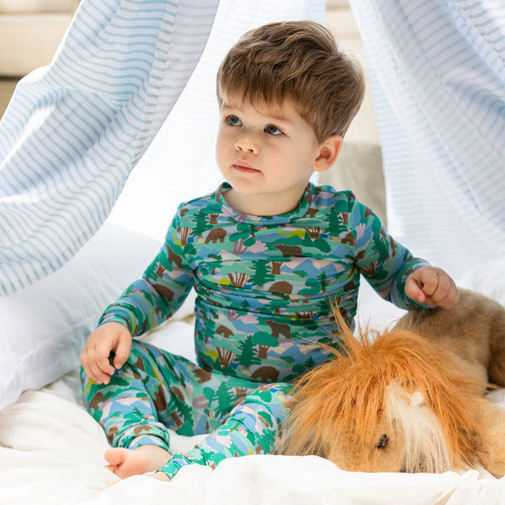 Camo Cubs Modal L/S Pajamas