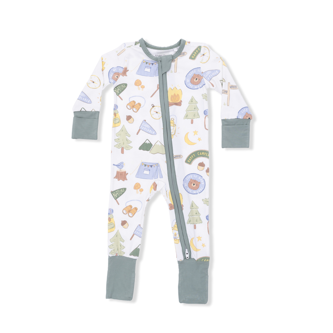 Camping Blue Convertible Romper