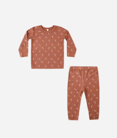 Bamboo Pajama Set - Candy Canes