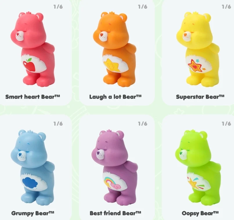 Care Bear Random Figure Blind Box Ver. 4