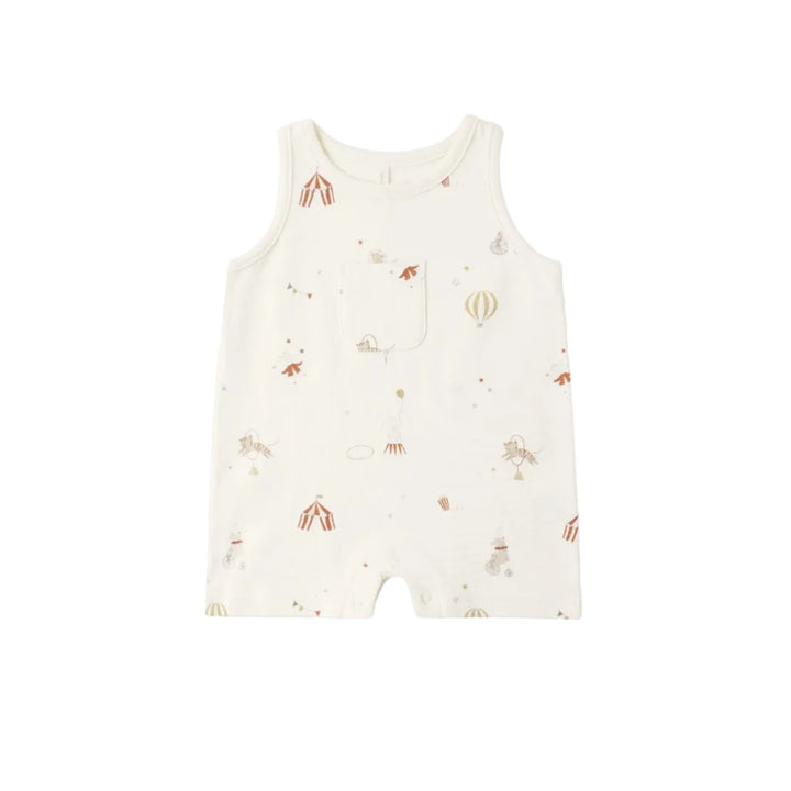 Ivory Carnival Tank Romper