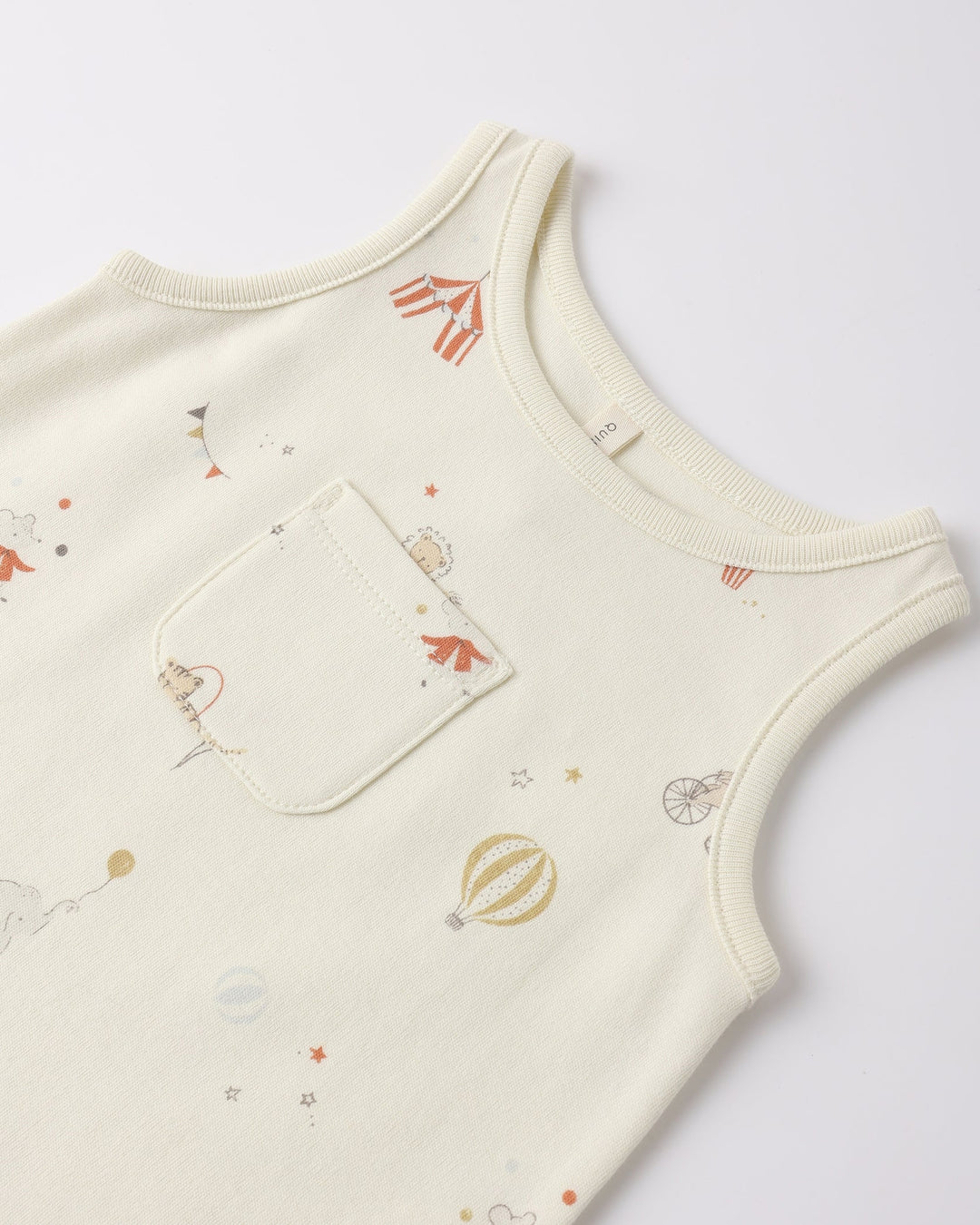 Ivory Carnival Tank Romper