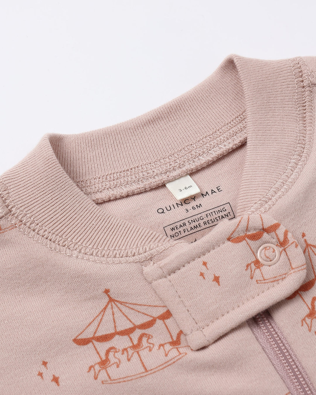 Blush Carousel Zip L/S Sleeper