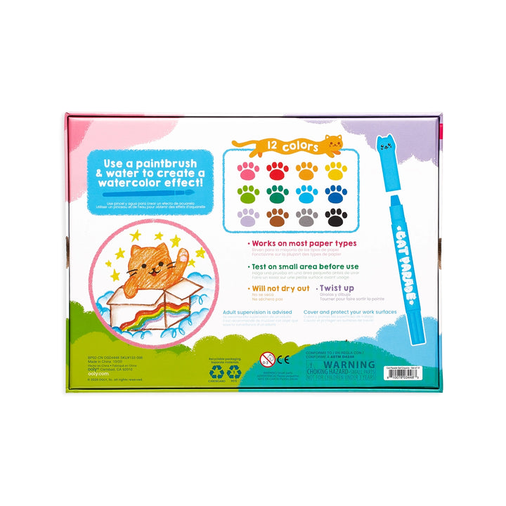 Cat Parade Twist-Up Watercolor Gel Crayons