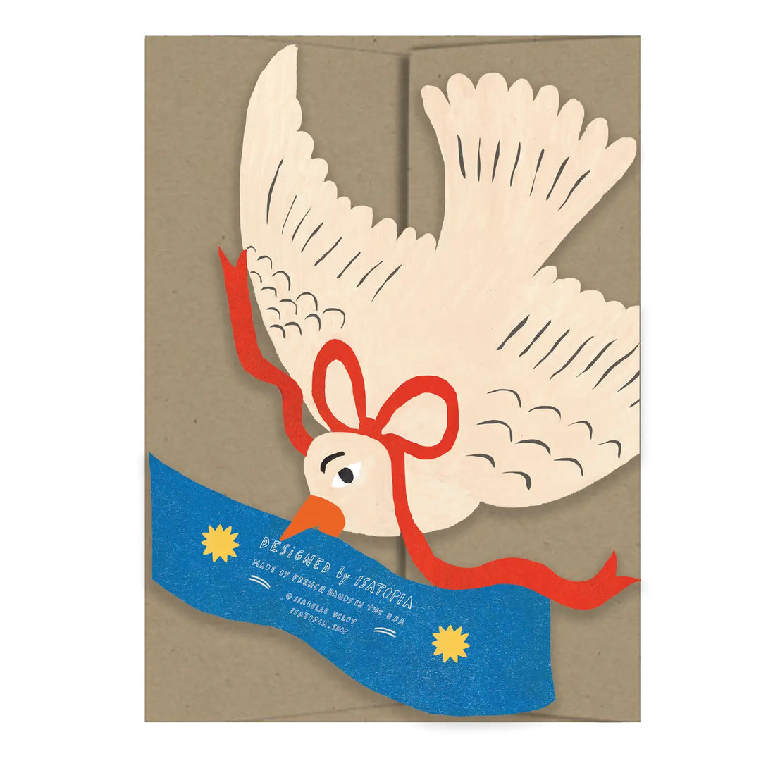 Happy Birthday Bird Die Cut Card