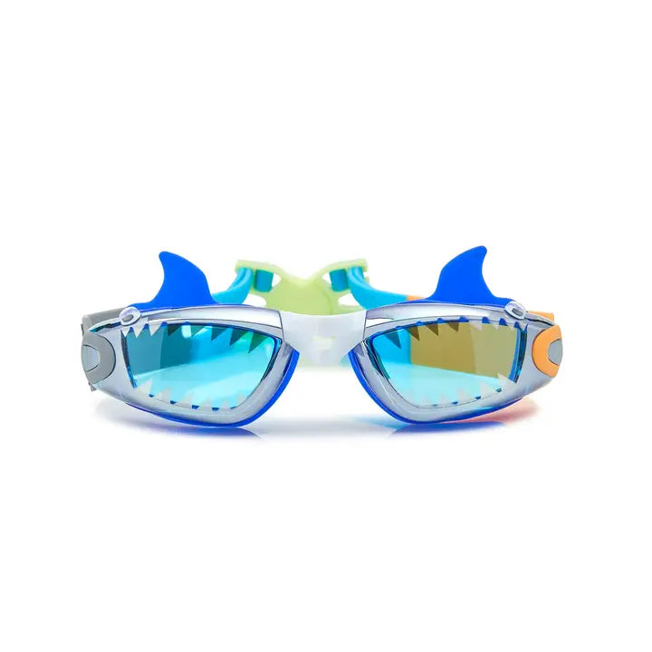 Dark Blue Jaws Jr Kid Swim Goggles 6+