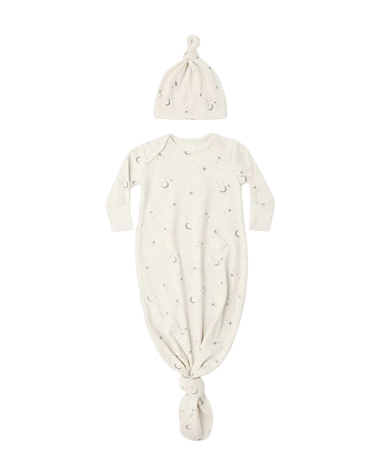 Knotted Gown + Hat - Celestial