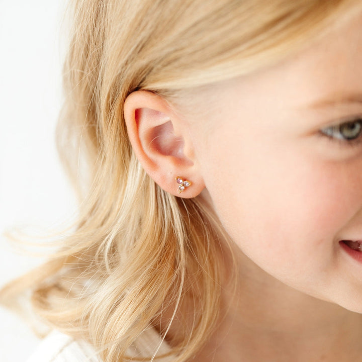 Hypoallergenic Ombre Gem Earrings