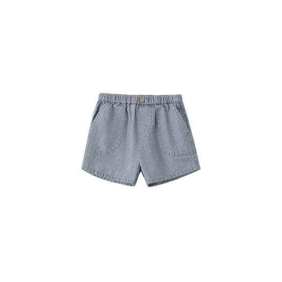 Chambray Utility Short