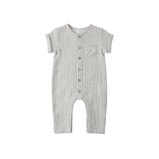 Sage Gingham Charlie Jumpsuit