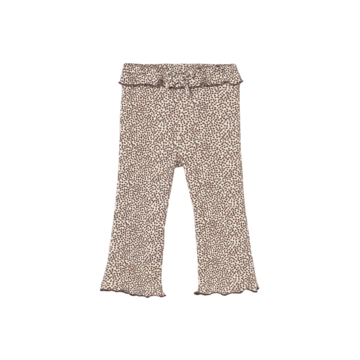 Cheetah Ribbed Flare Leggings