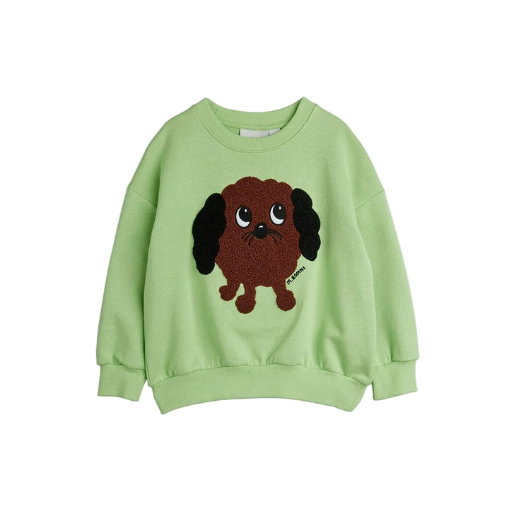 Green Doggie Chenille Sweatshirt