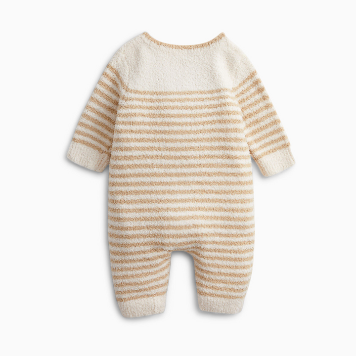 Sweater Romper - Chenille Cream