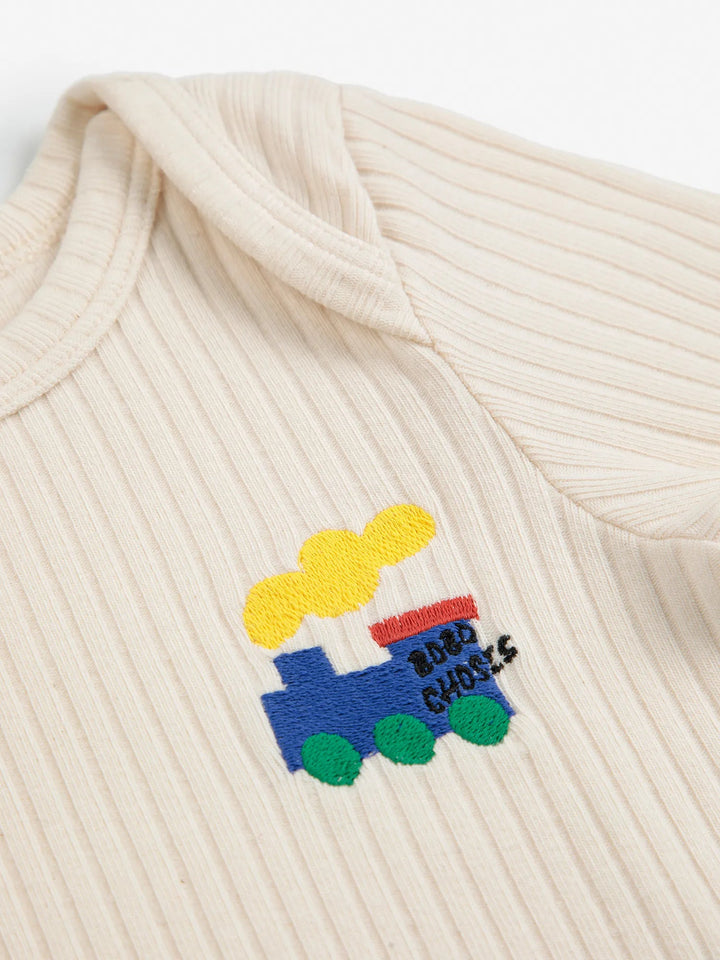 White Bobo Choo Choo L/S Tee