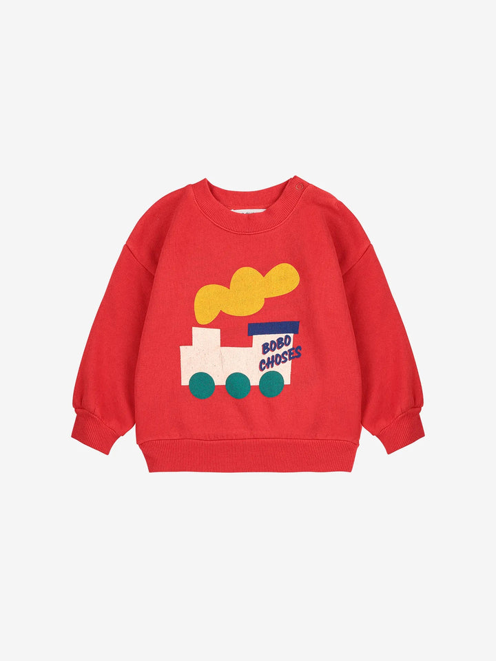 Red Bobo Choo Choo Baby Sweatshirt
