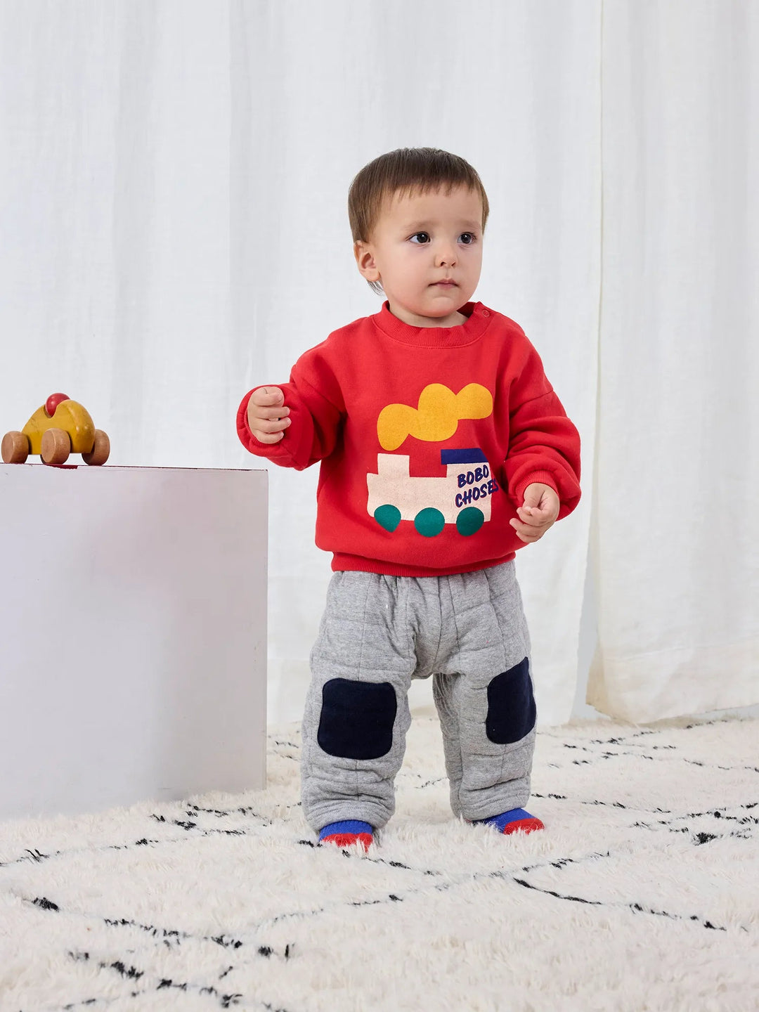 Red Bobo Choo Choo Baby Sweatshirt