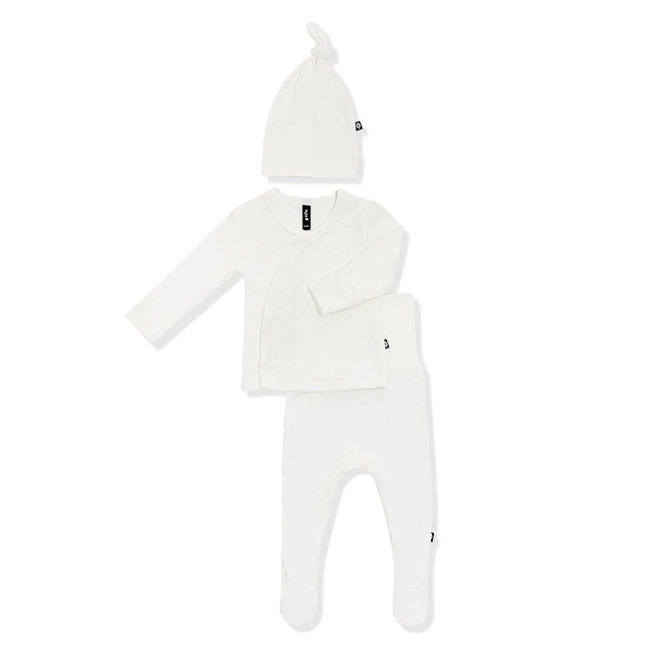 Pointelle Take Me Home Set w/ Cap - Cloud newborn