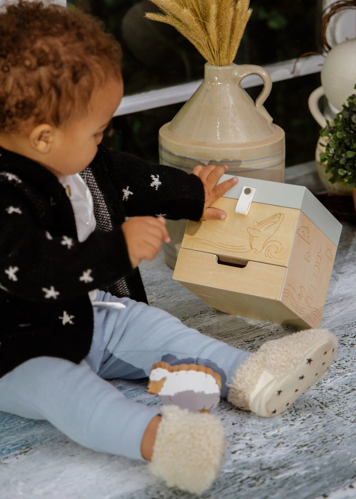 Wooden Musical Souvenir Box -