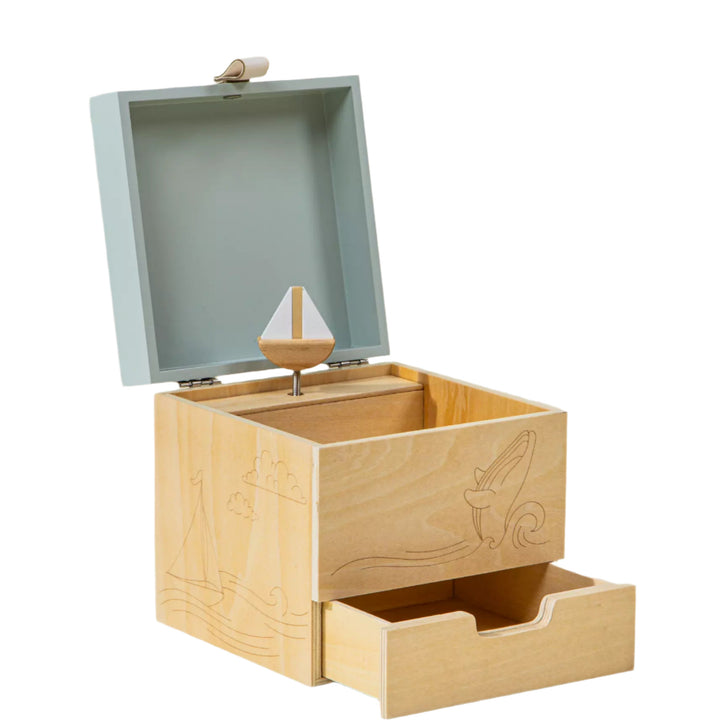 Wooden Musical Souvenir Box -