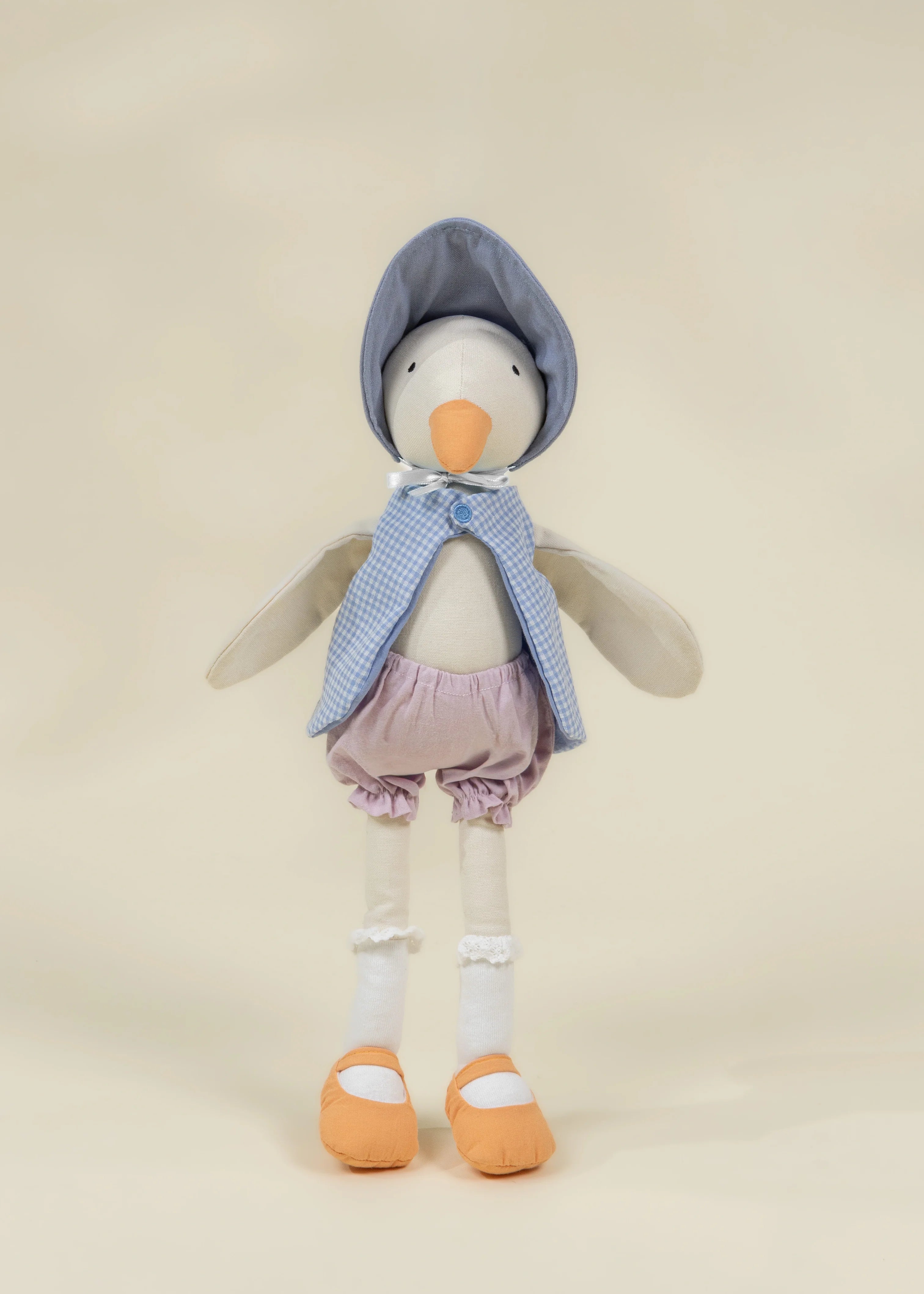 Goose in Bonnet Plush Toy – Cub Shrub