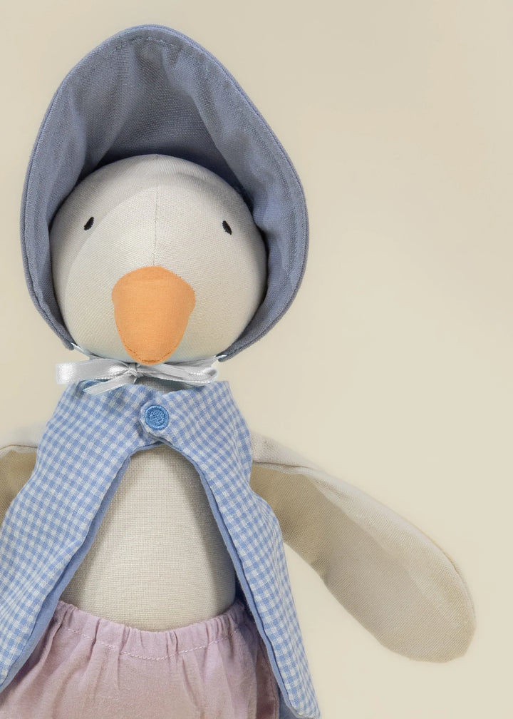 Goose in Bonnet Plush Toy