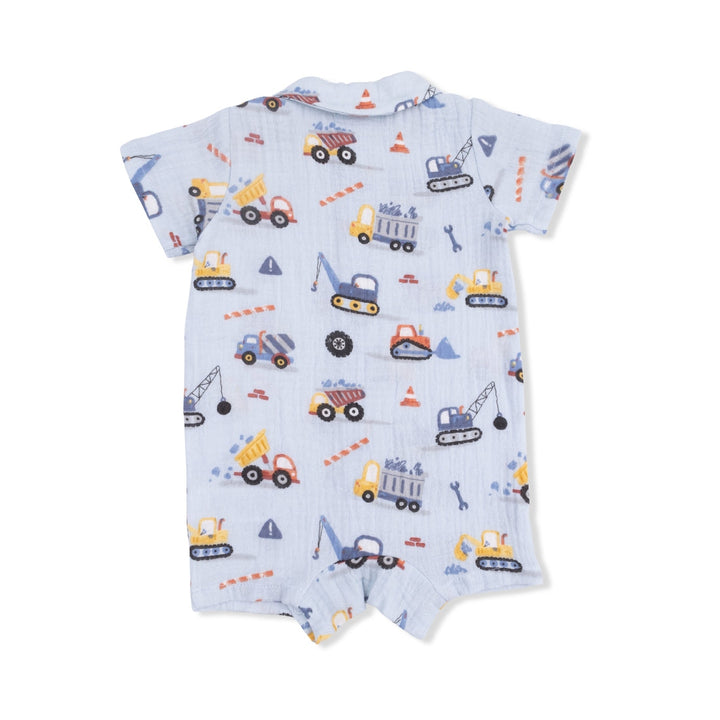 Blue Crayon Construction Polo Shortie
