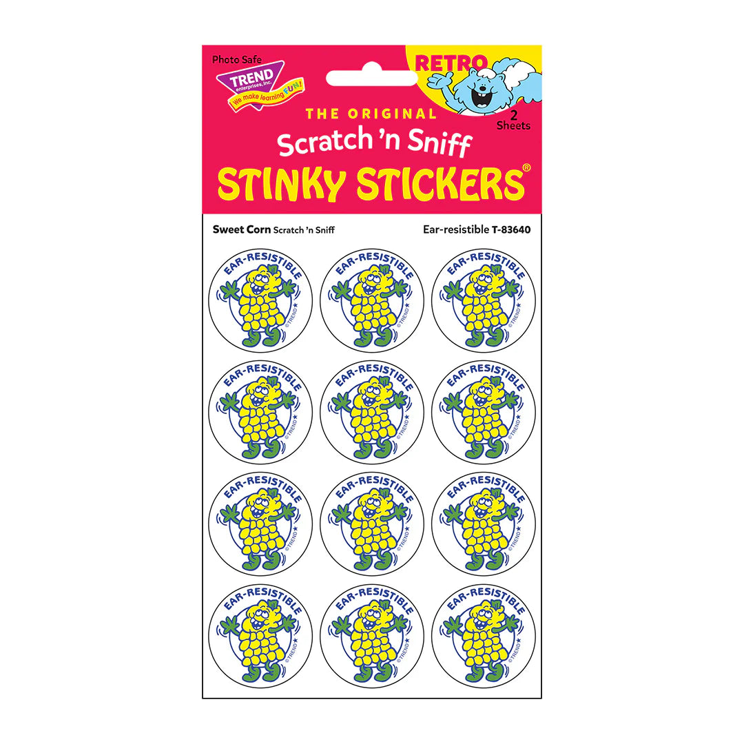 Scratch & Sniff Retro Sticker Packs -