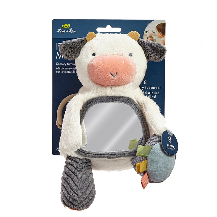 Carmen the Cow Mirror Travel & Tummy Time Toy