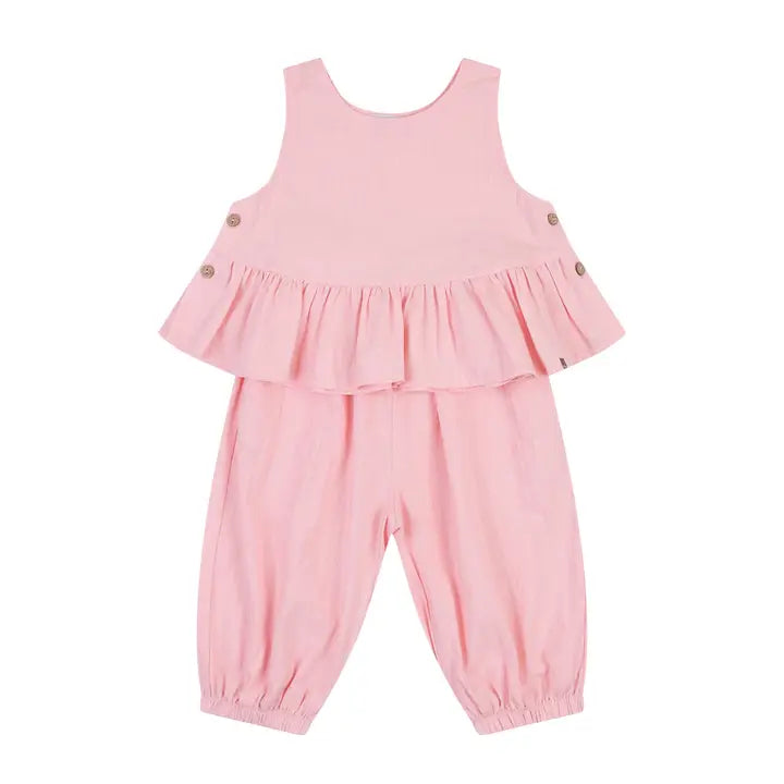 Sienna Ruffle Hem Tank + Pants Set