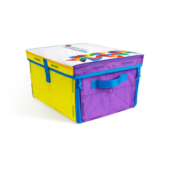 Magna-Tiles Storage Bin & Interactive Play Mat