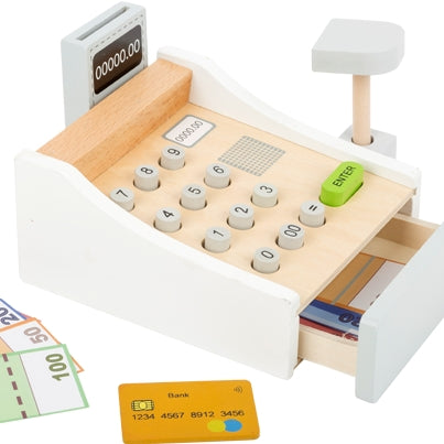 Wooden Cash Register Playset