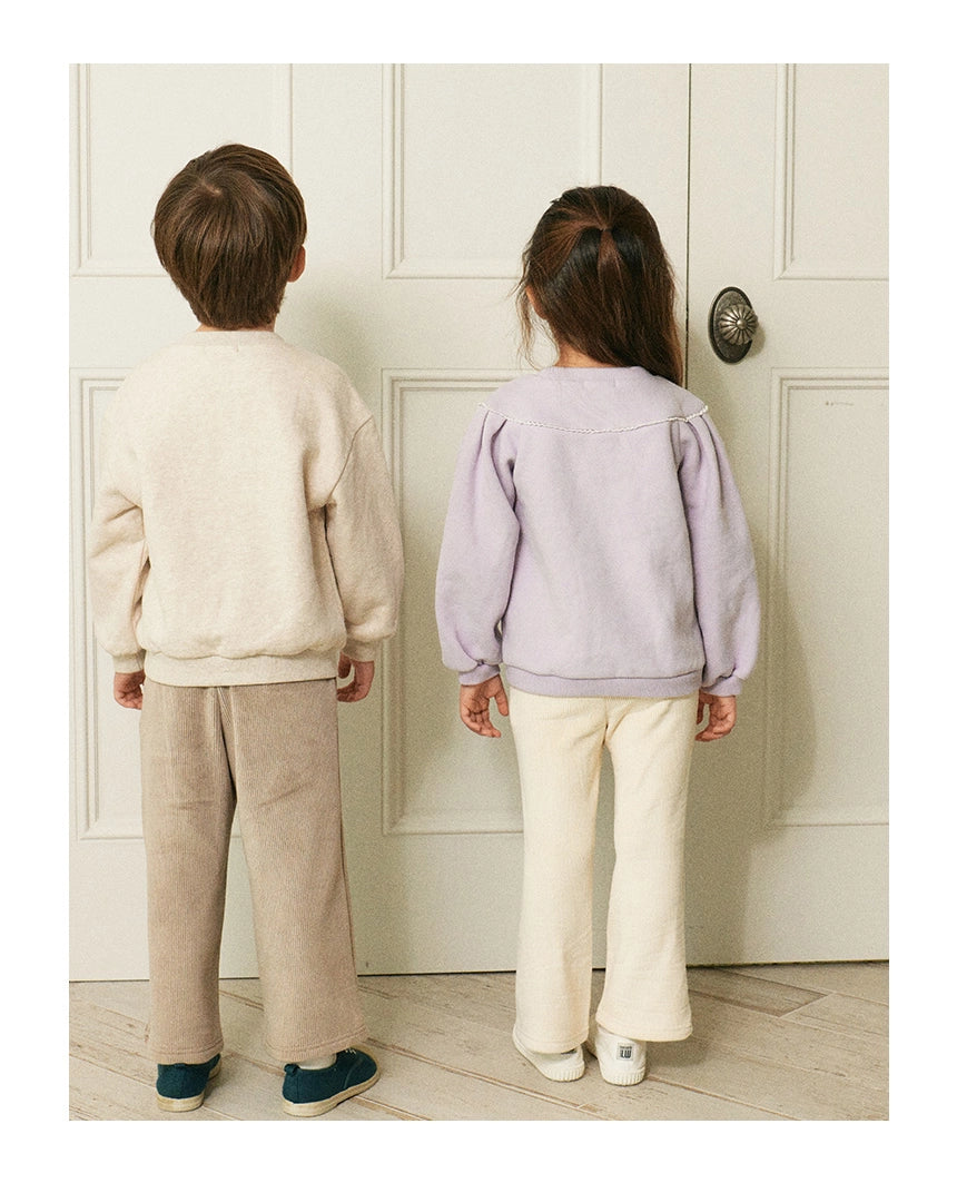 Charcoal Paige Velvet Corduroy Pants