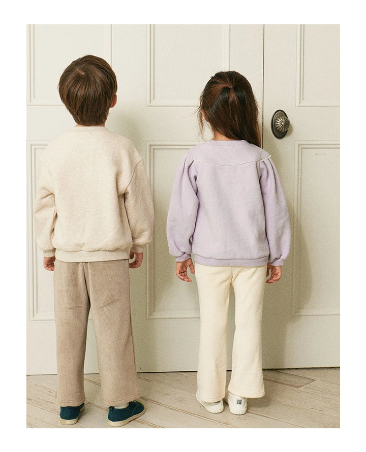 Charcoal Paige Velvet Corduroy Pants