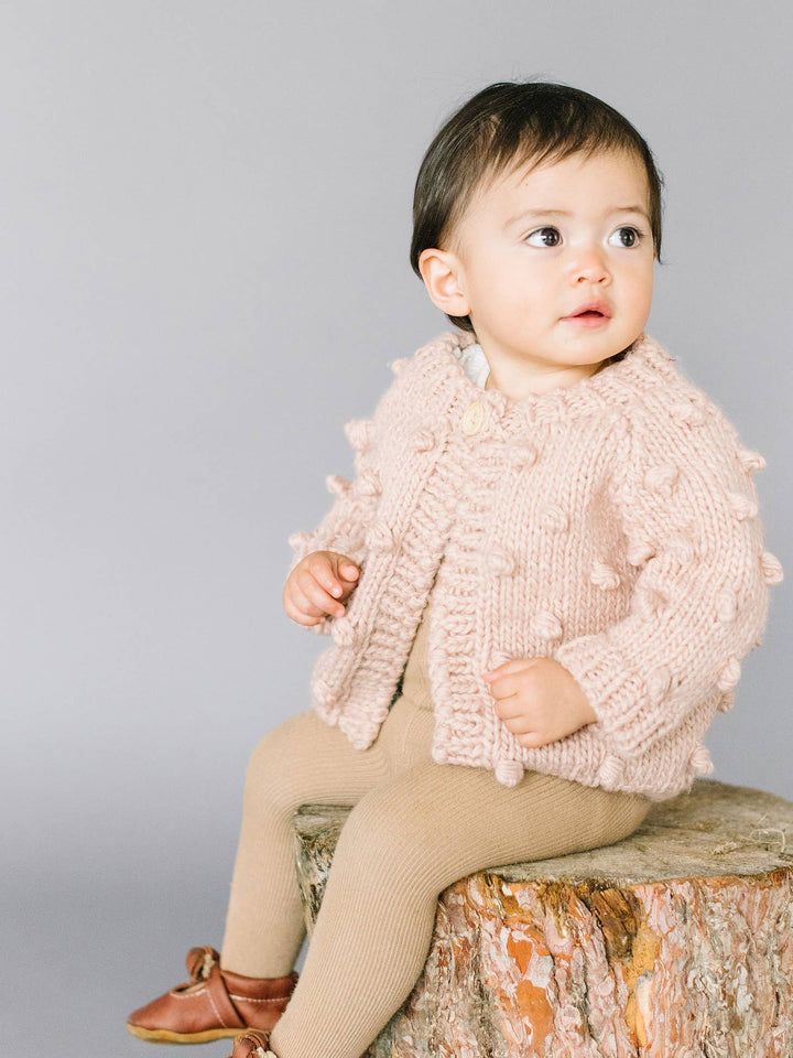 Blush Popcorn Cardigan