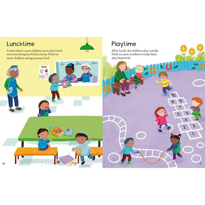 First Sticker Book: Starting Kindergarten