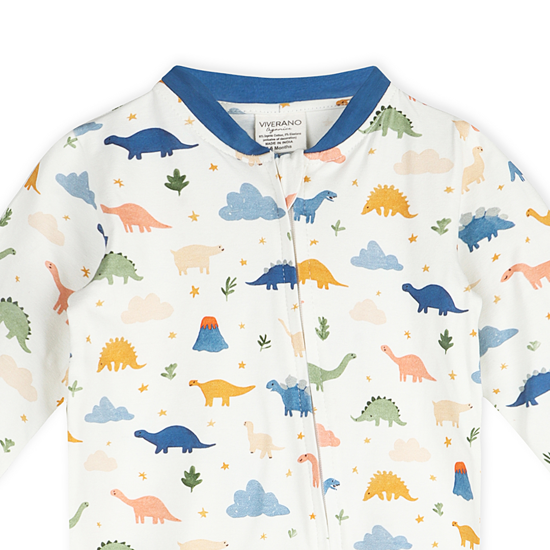 Dino Baby Footie