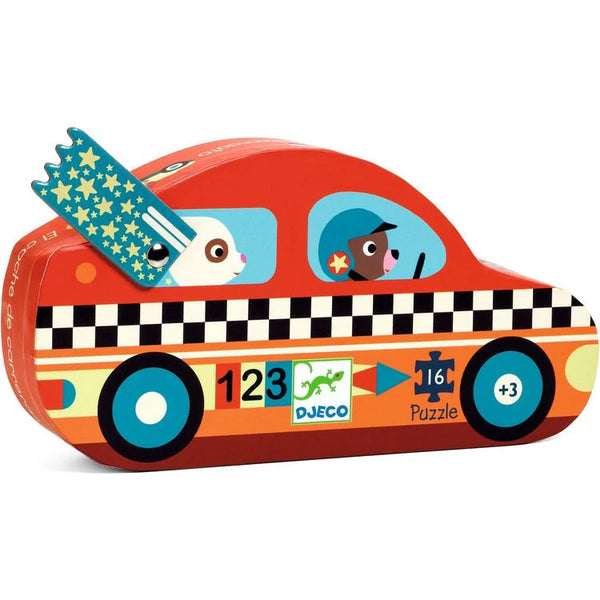 Mini Silhouette Racing Car Puzzle