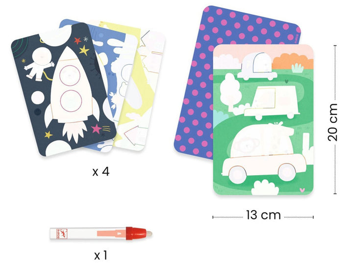 Mini Paint with Water On the Road