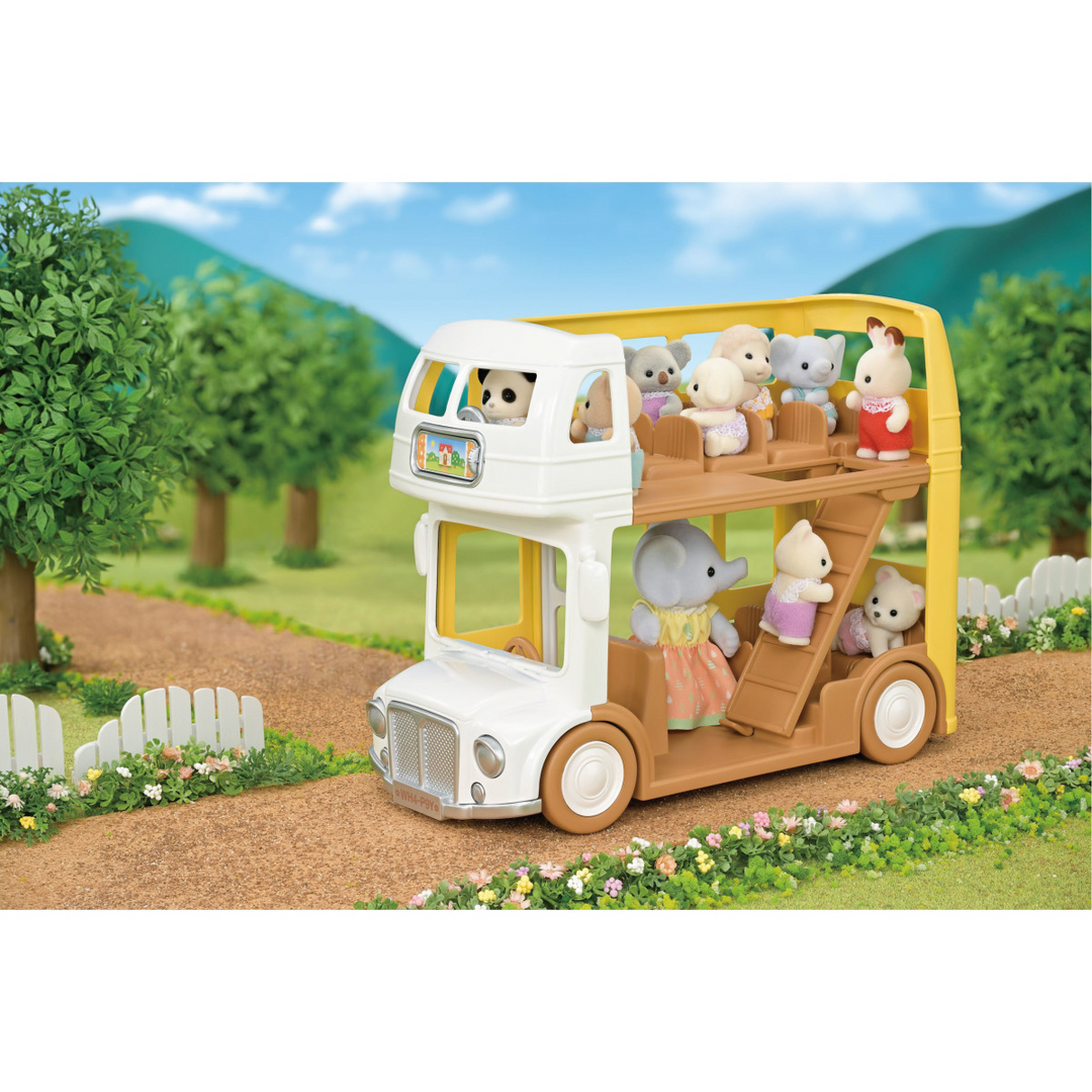 Calico Critter Nursery Double Decker Bus