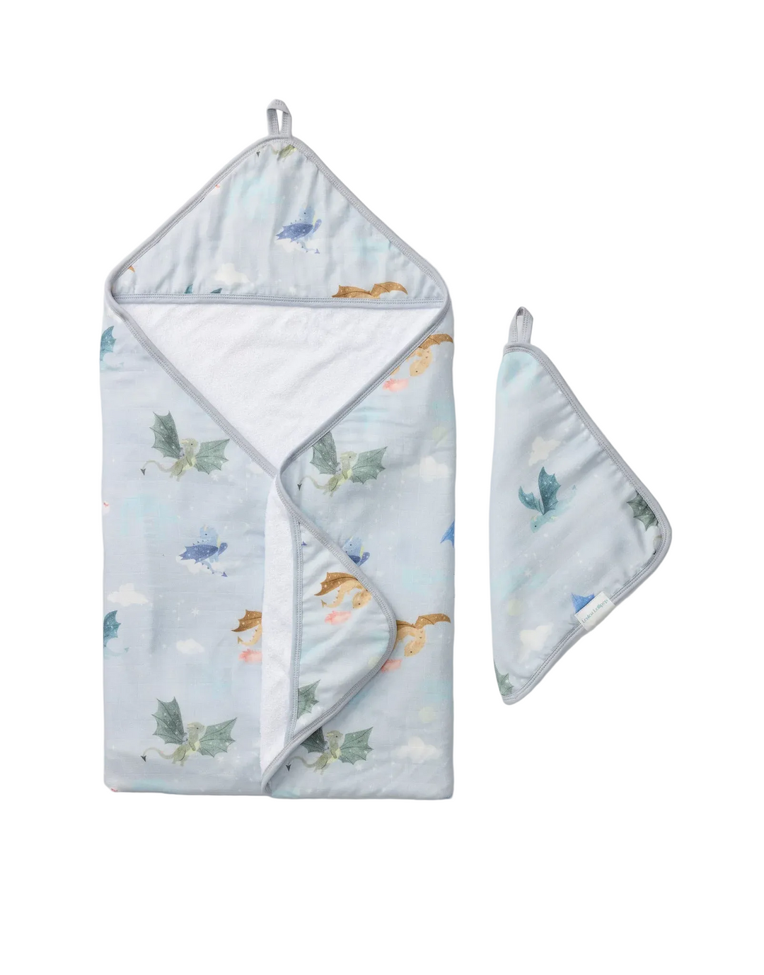 Hooded Towel Set - Magical Dragons