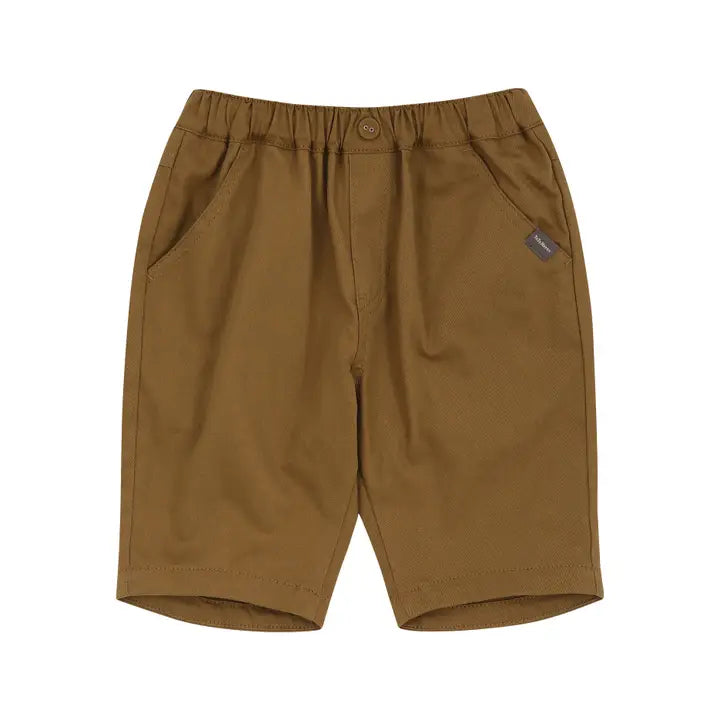 Relaxed Fit Stretchy Bermuda Shorts