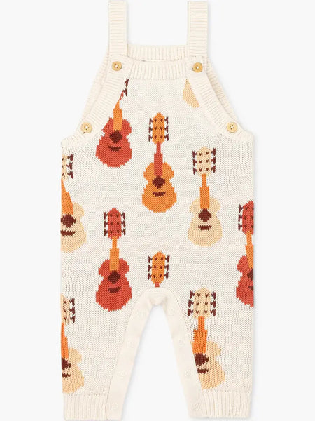 Guitars Knit Overalls