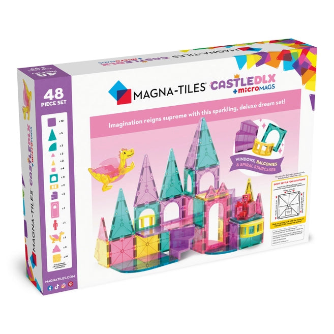 Magna-Tiles Castle DLX 48pc Set