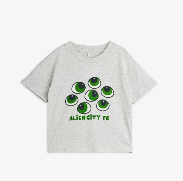 Grey Melange Eyes SP S/S Tee