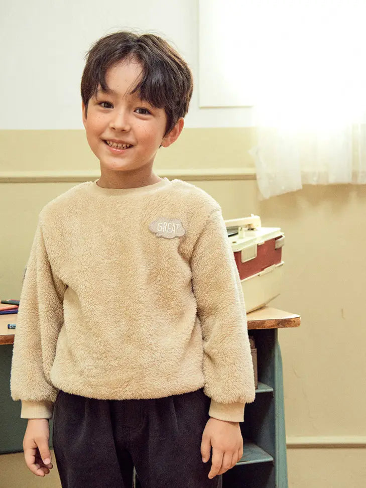 Great! Fuzzy Teddy Sweatshirt